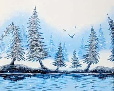 Twilight Snow Dust