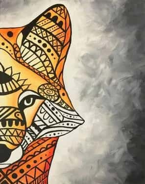 Tribal Red Fox