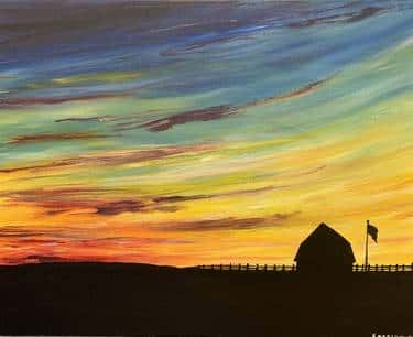 Sunrise on the Farm