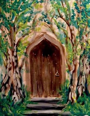 Secret Garden Door