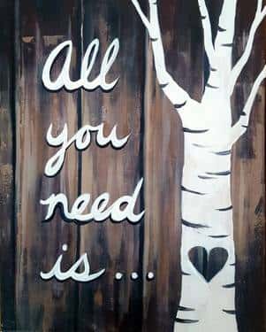 Need More Love Sign