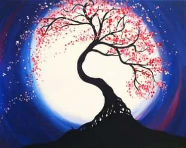 Moonlit Tree of Life