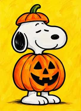 Pumpkin Dog