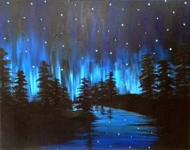 Aurora on the River