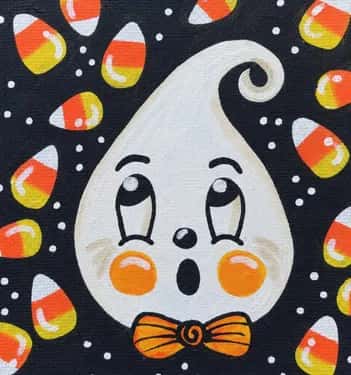 Candy Corn Ghost
