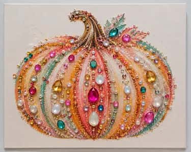 Jeweled Pumpkin