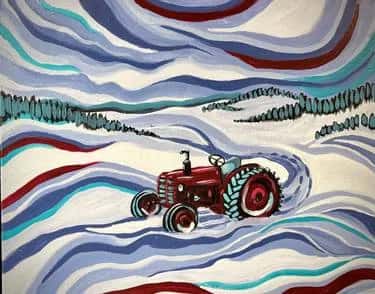 Winter Tractor
