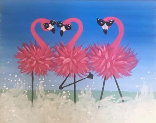 Pink Glam-ingos