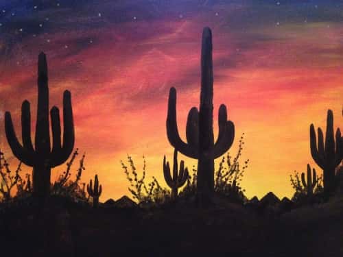 Desert Sunset IV