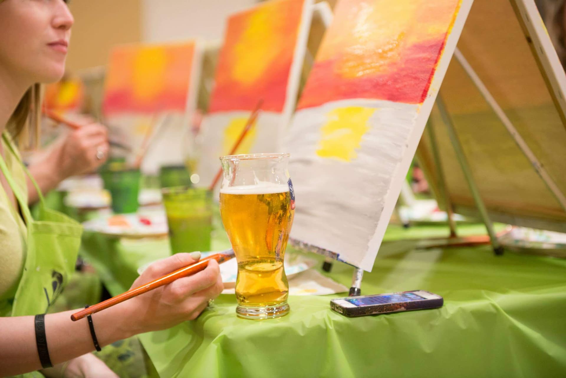 Paint and sip painting in Killarney