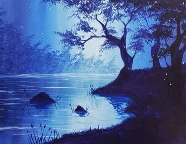 Paint and sip painting in Central Saanich