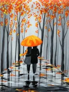 Paint and sip painting in Central Saanich