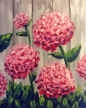 Paint and sip painting in Alpine