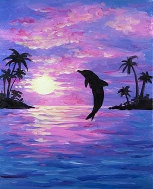 Paint and sip painting in Abbotsford
