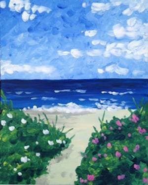 Paint and sip painting in Woodbridge