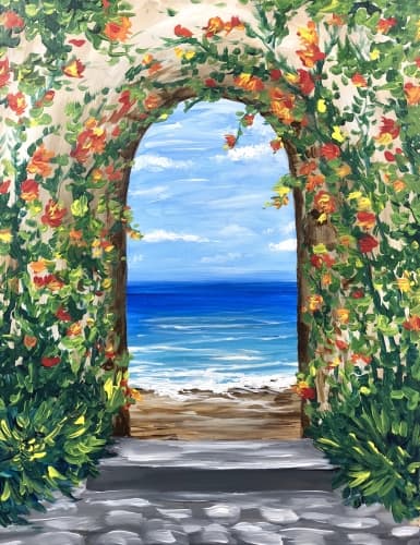 Tropical Ocean Arch