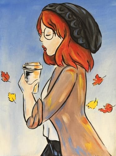 Fall pumpkin Spice Latte