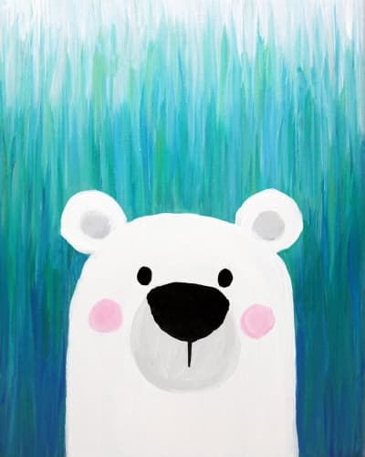 Teal the Polar Bear
