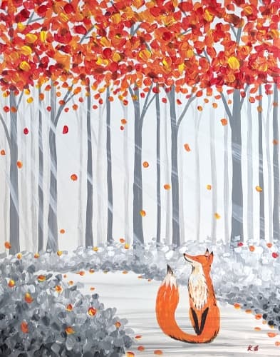 Fox In The Fall