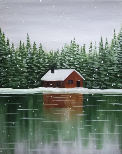 Snowy Cabin II