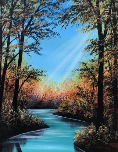 Autumn Forest Light