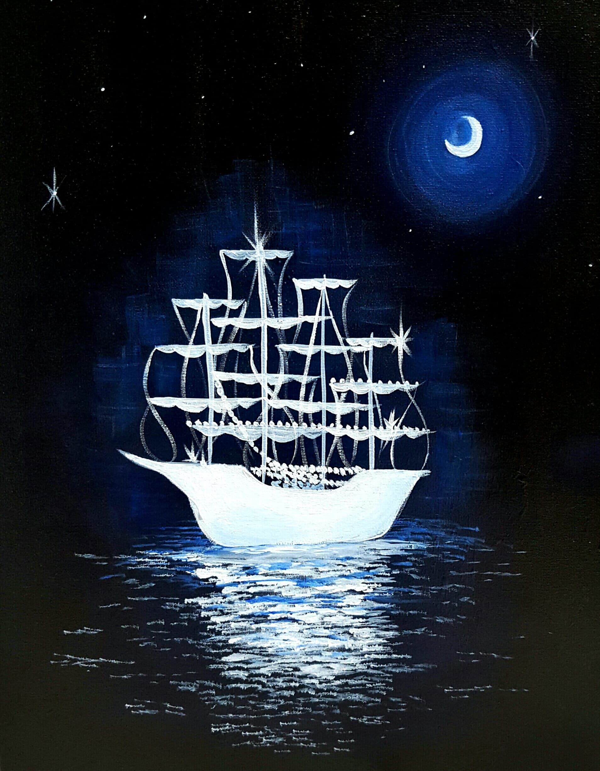 Midnight Ghost Ship