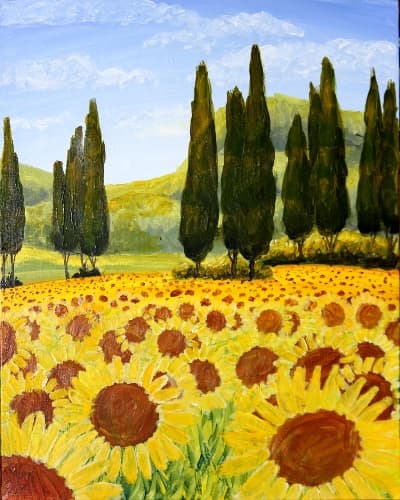 Sunflower Fields Forever