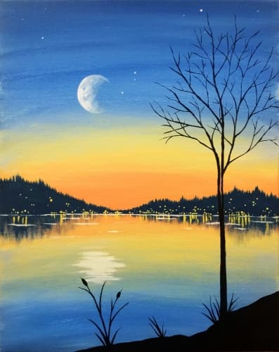 Moonrise Evening