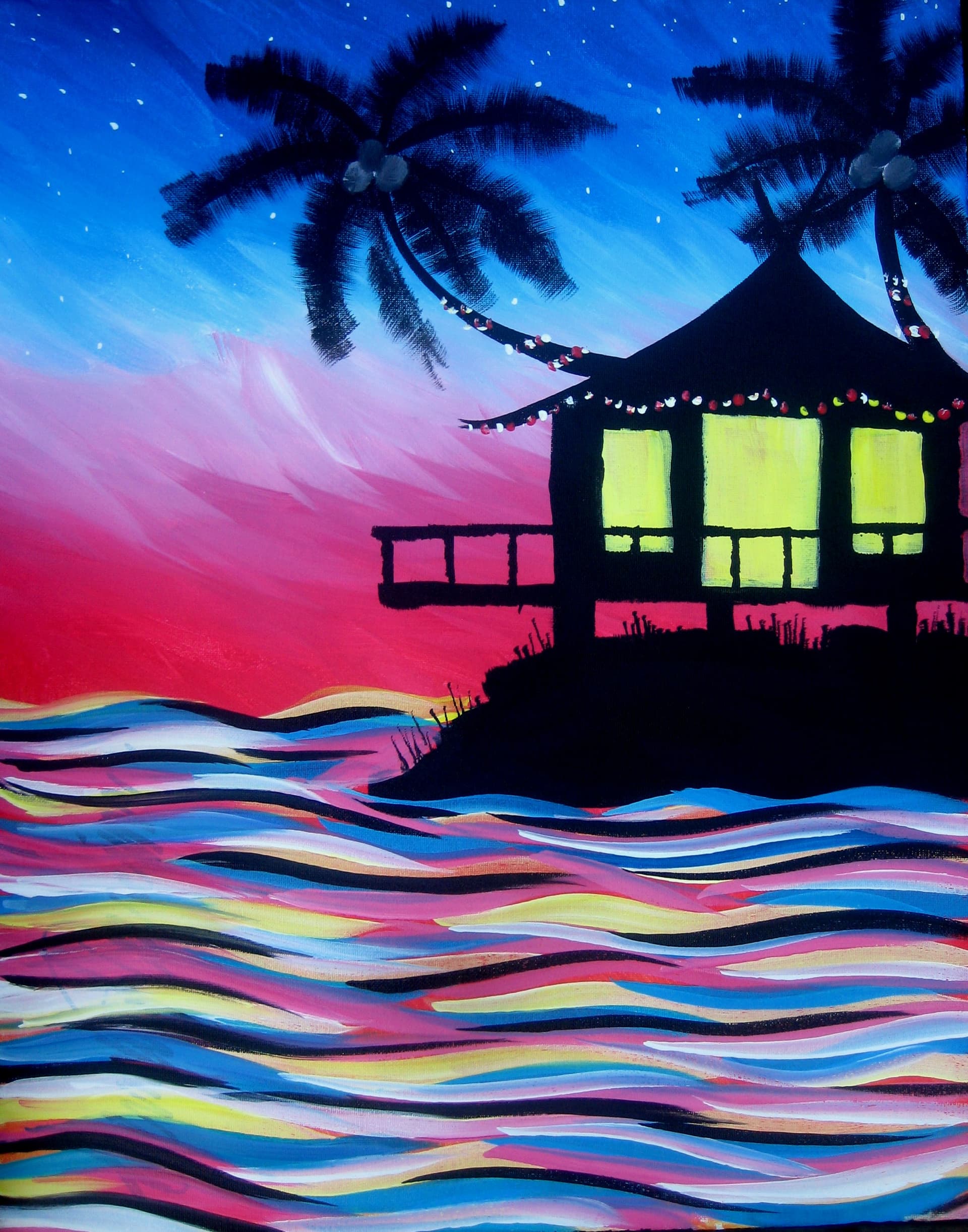 Tiki Hut Beach