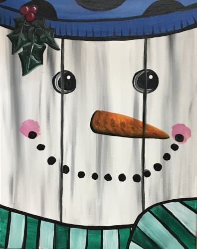 Palette Snowman