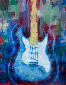 Abstract Guitar