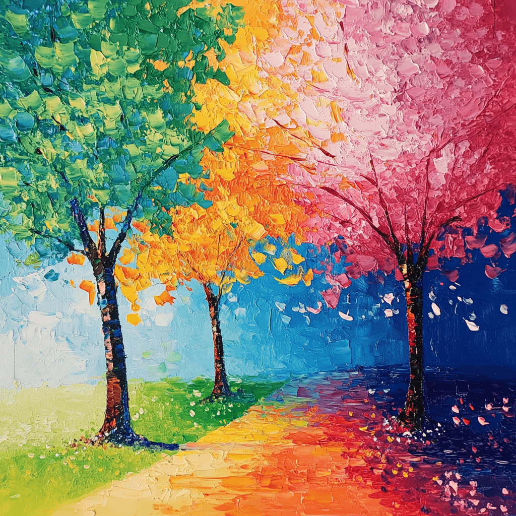 Vibrant Forest 
