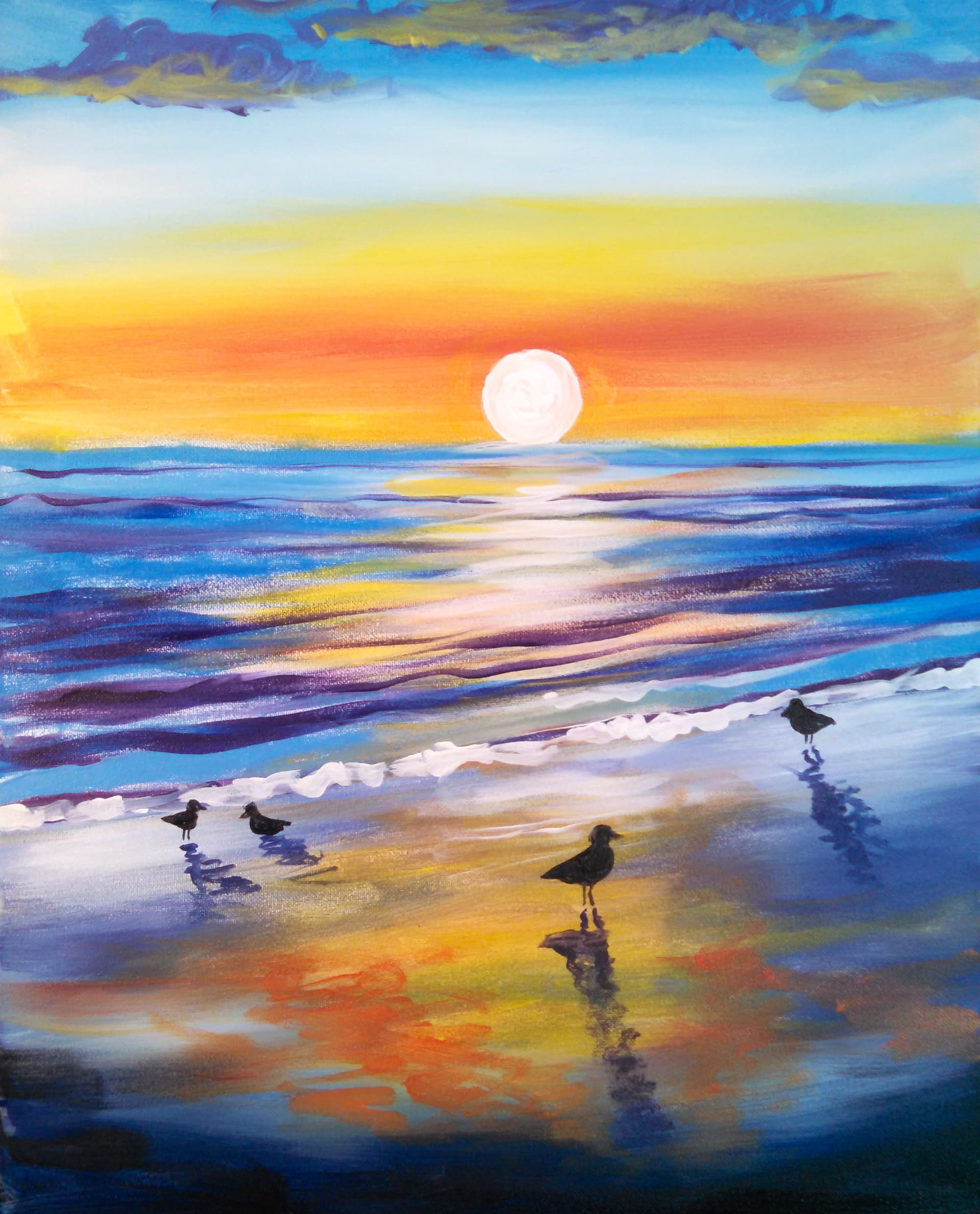 Sunrise Birds