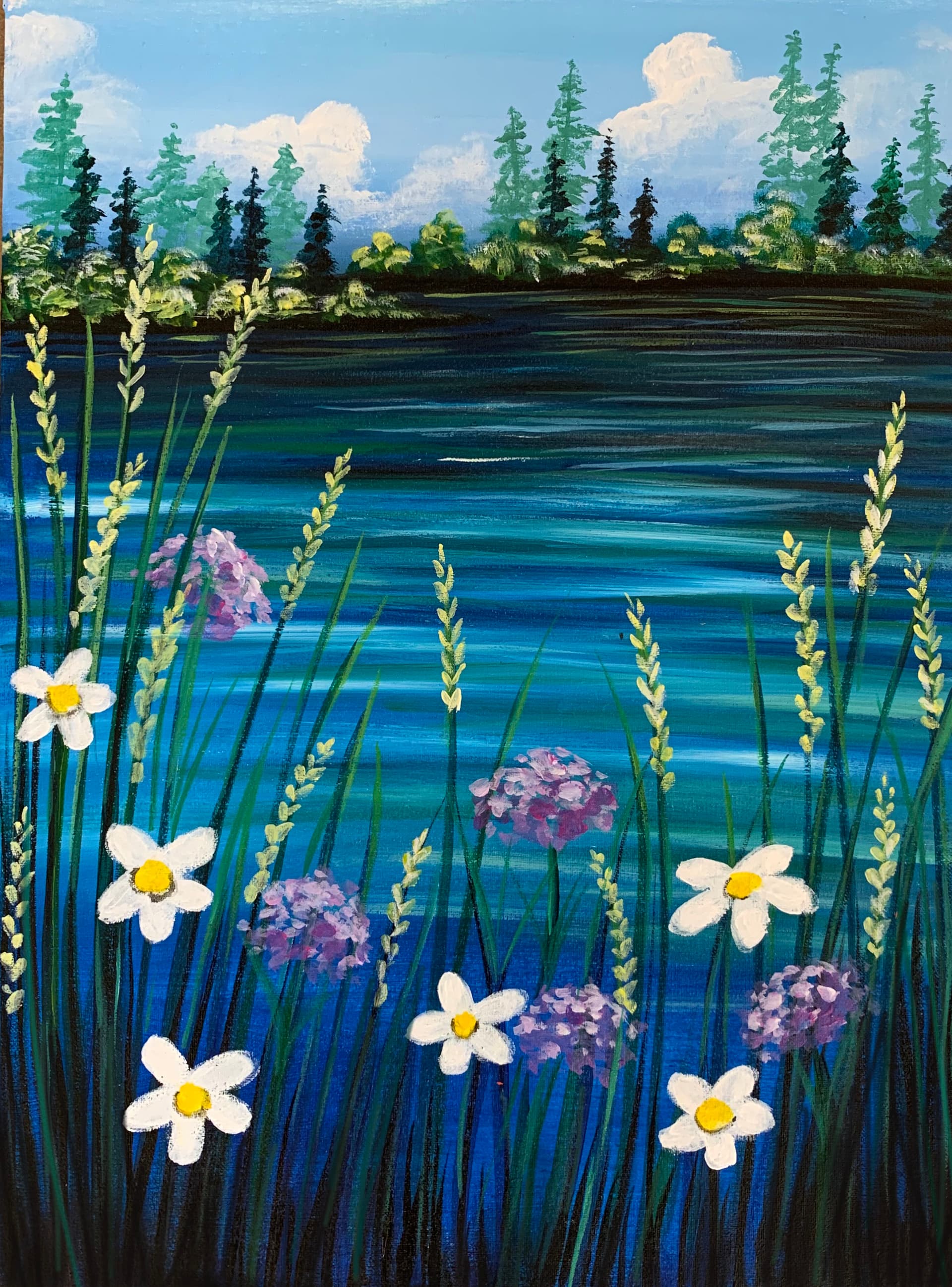 Blooming Lake II
