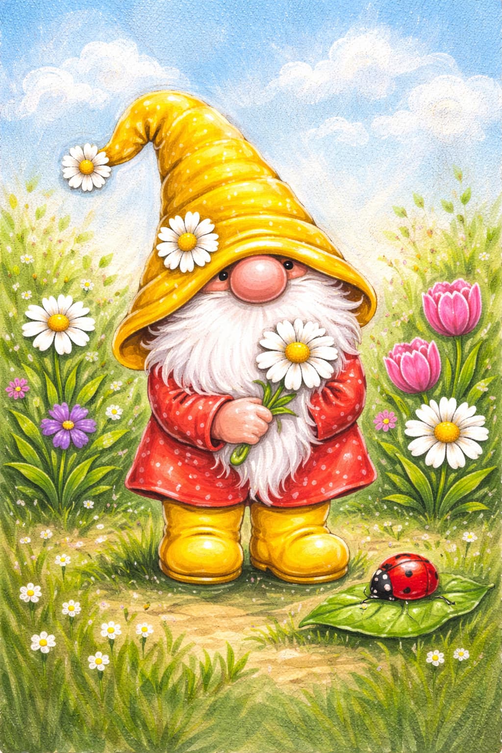 Daisy Gnome Garden