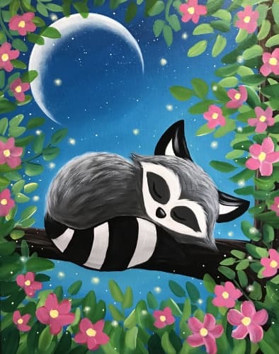Restful Raccoon