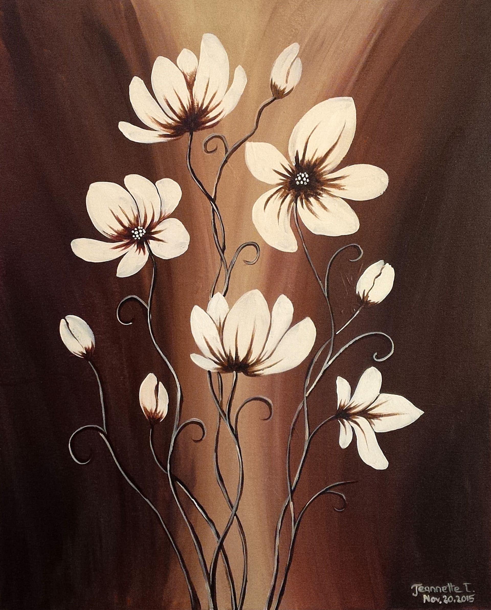Chocolaty Floral