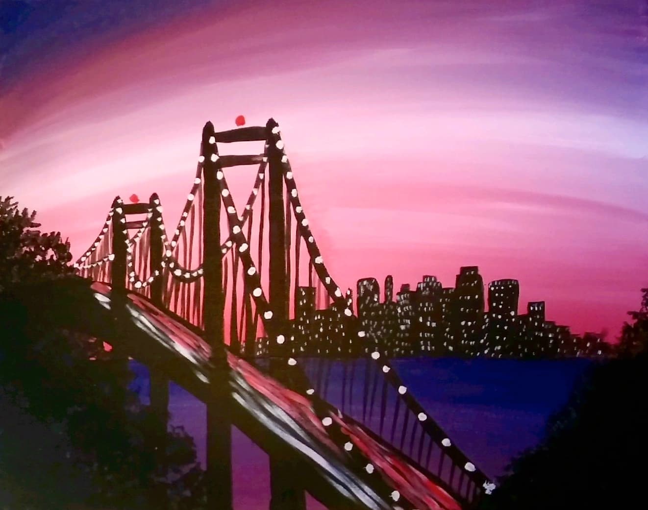 Bay Bridge Lights