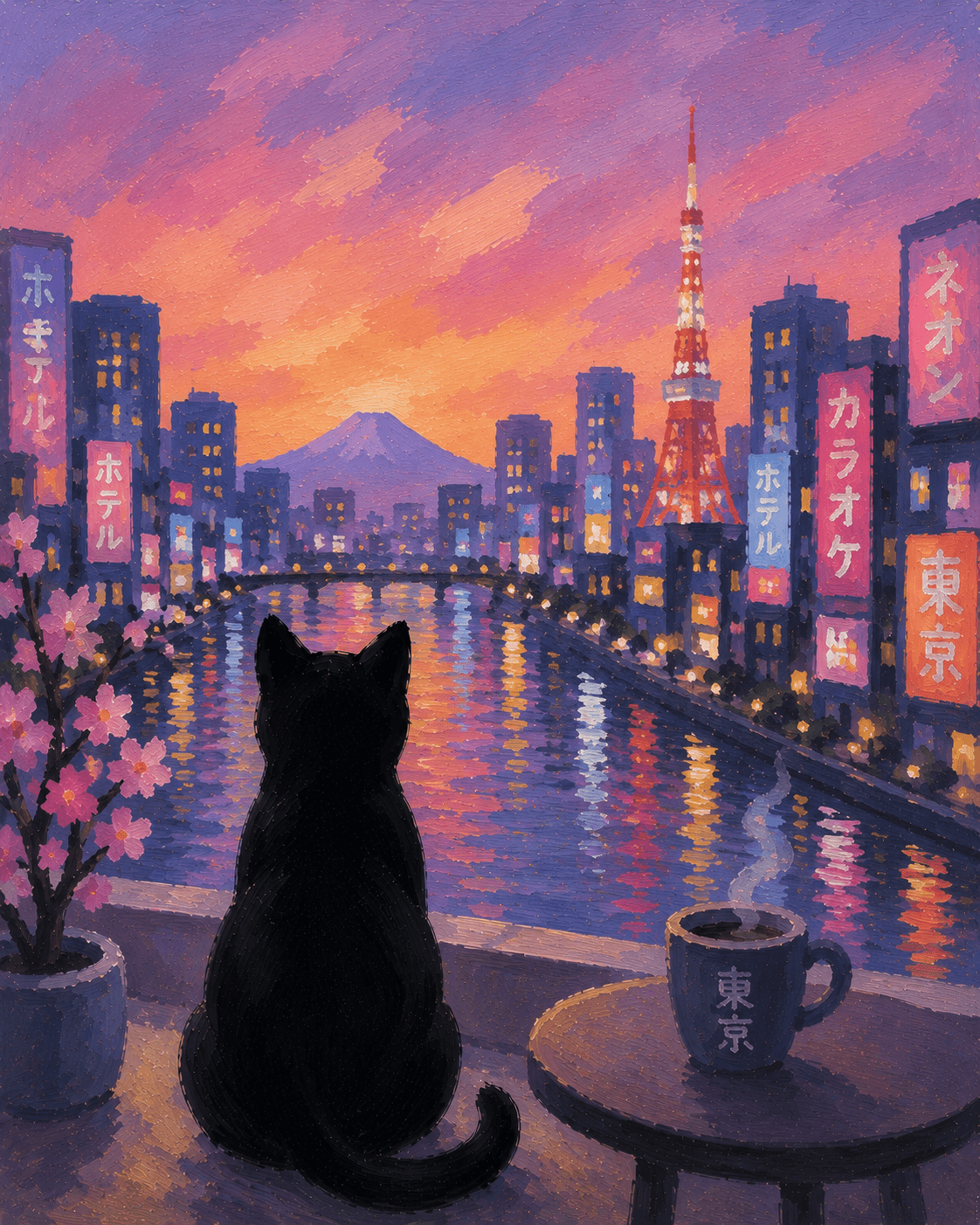 Cat in Tokyo