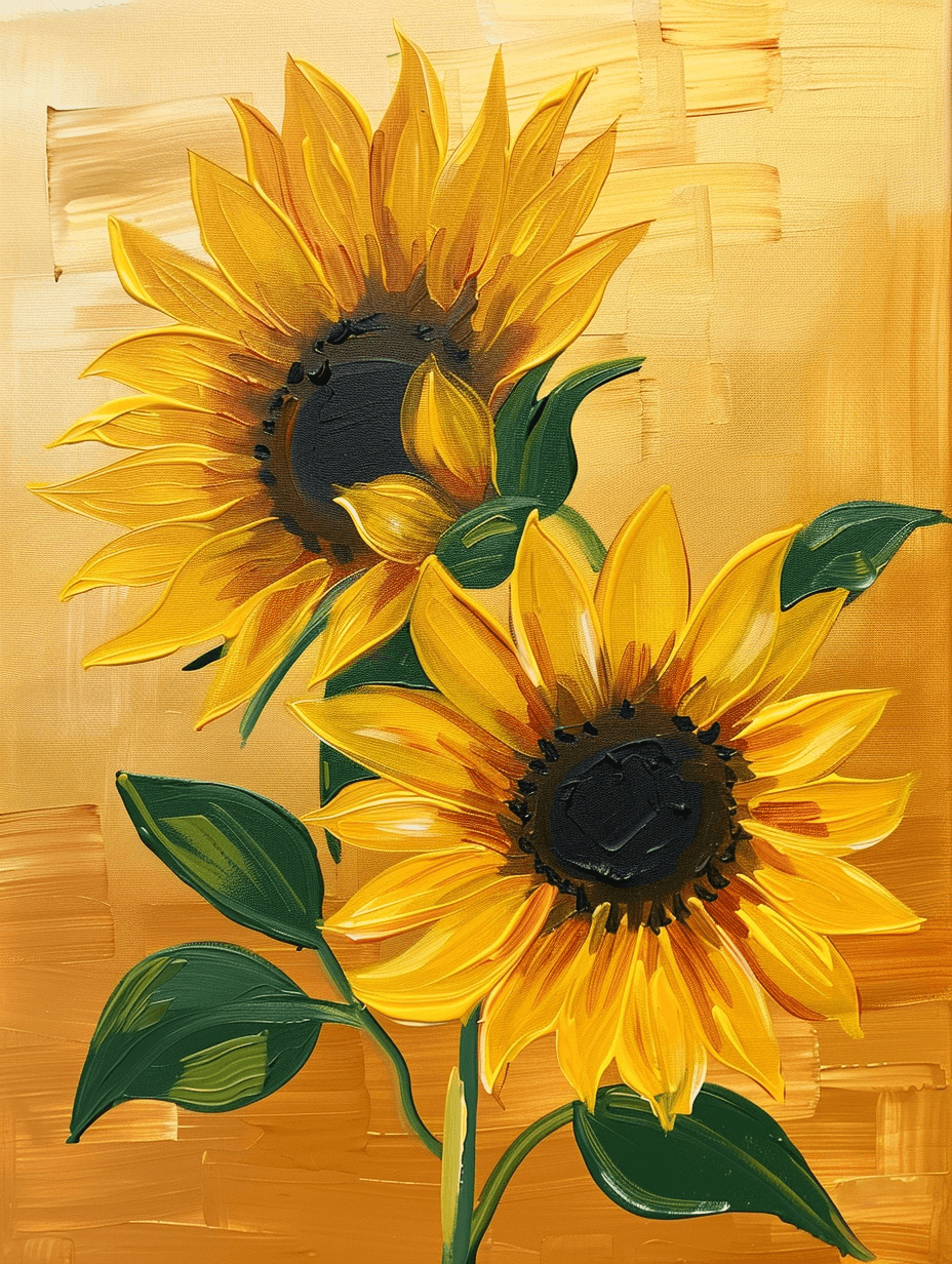 Sunflower Embrace