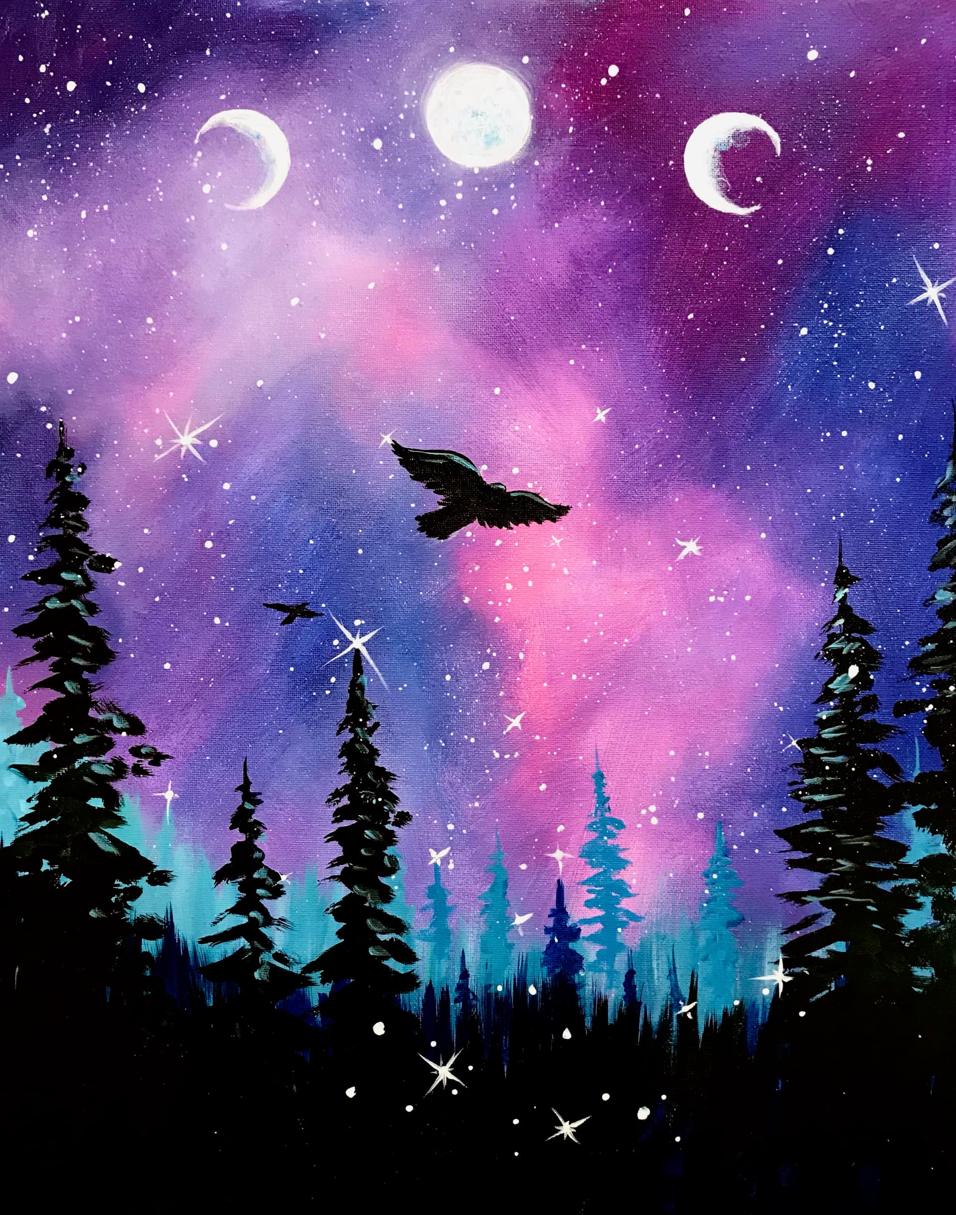 Moon Phase Flight