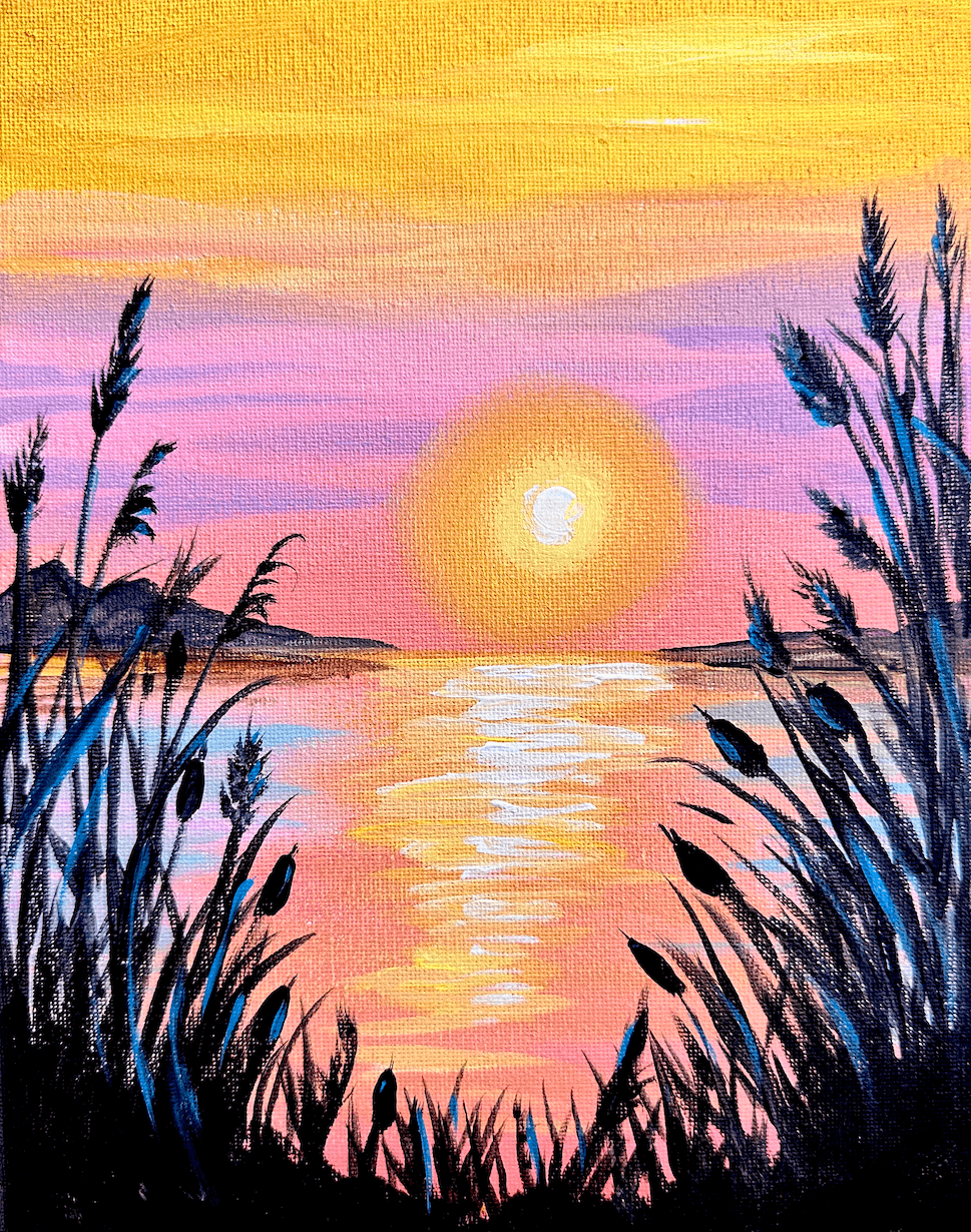 Radiant Sunset View
