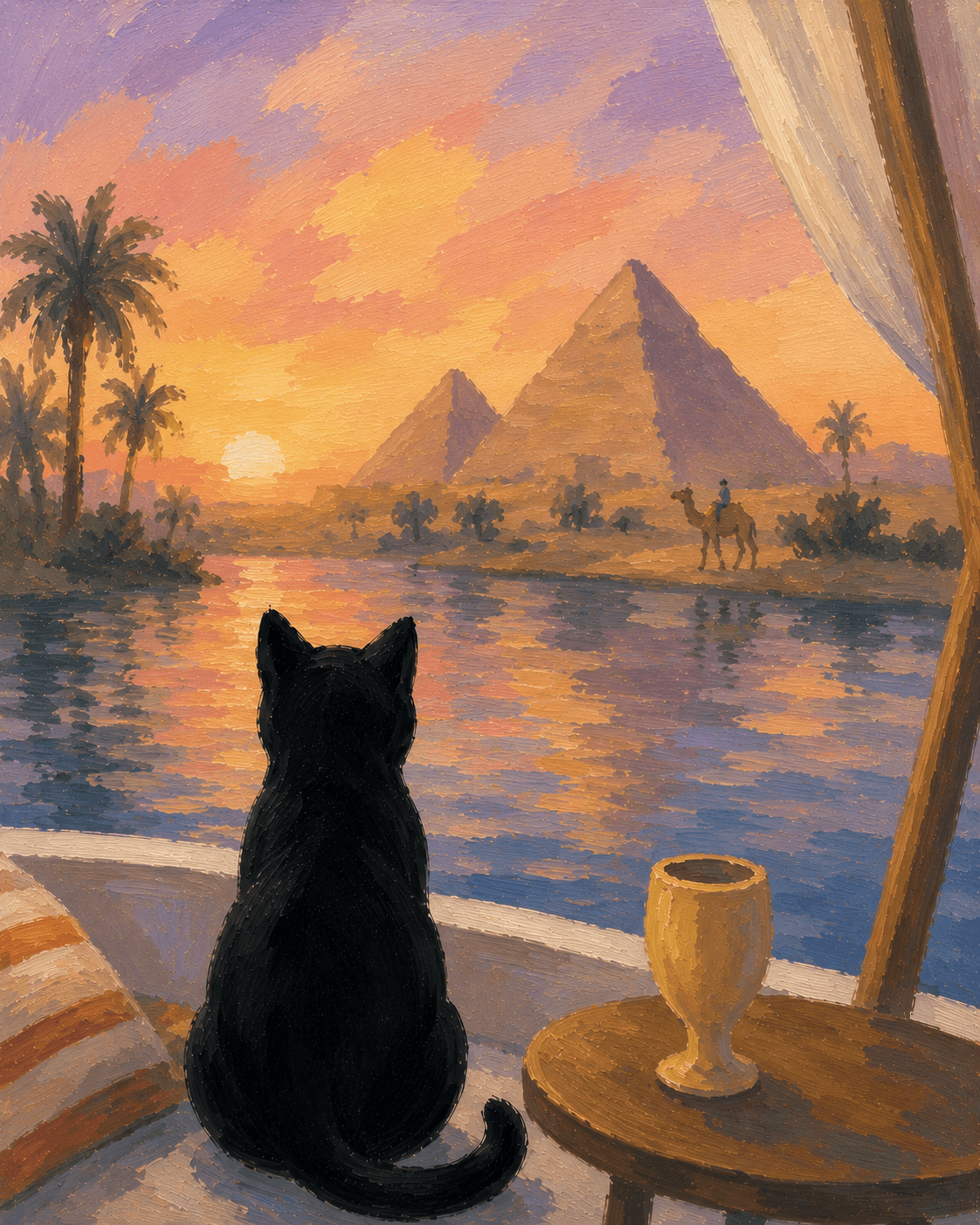 Cat in Egypt