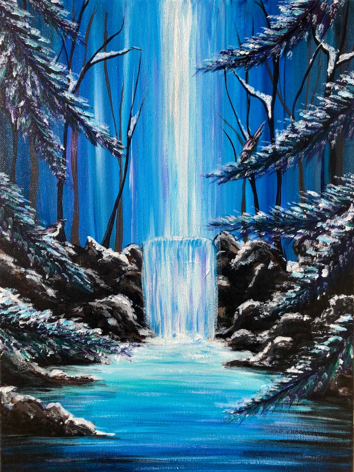 Frosted Waterfall