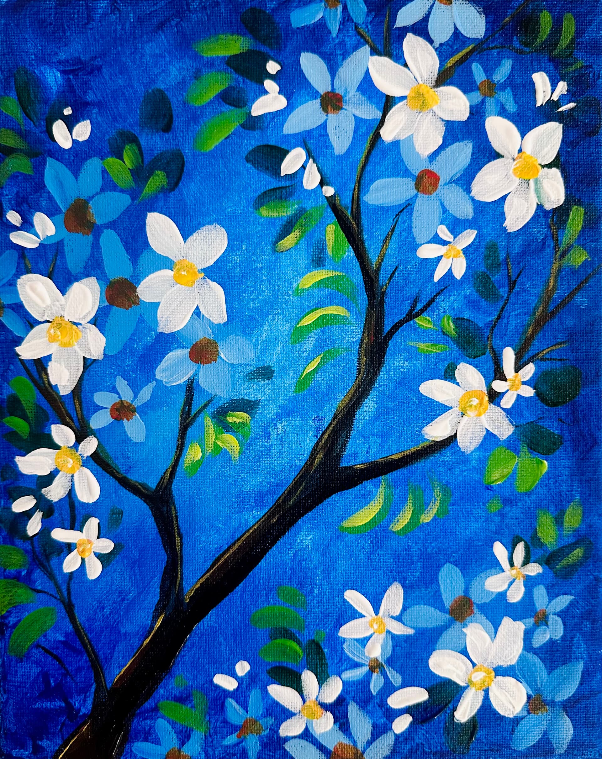 Blue Jasmine Floral 