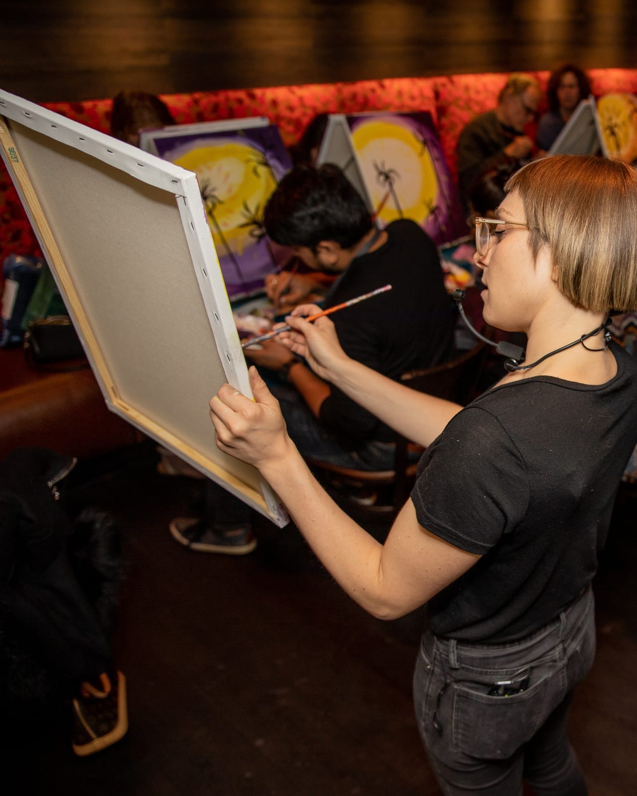 Beyond the Horizon at Broadway Bar and Grill - Nepean — sample photo from a paint nite event
