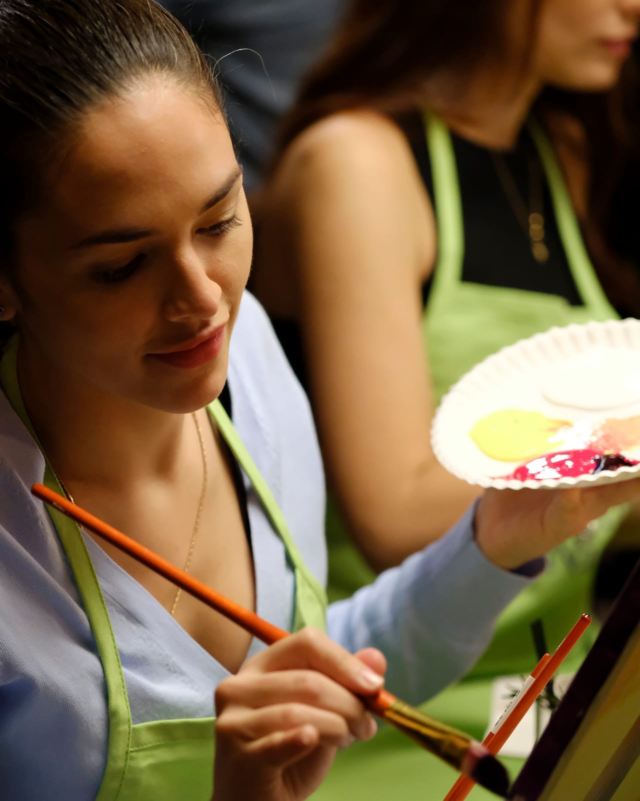 Starry Valley at Broadway Bar and Grill Portobello — sample photo from a paint nite event
