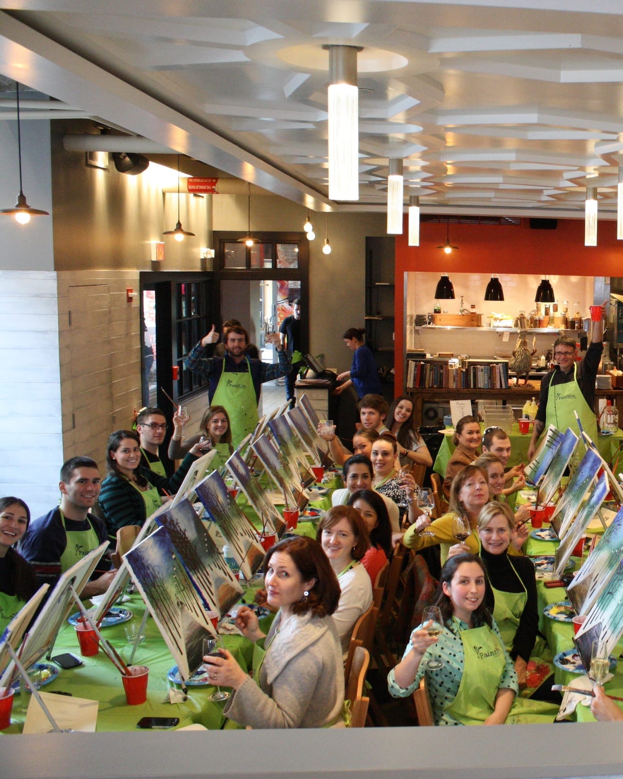 Novotel - March 28 — sample photo from a paint nite event