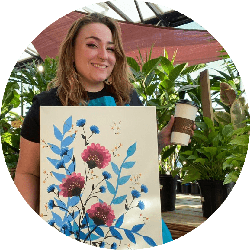 Paint Nite: Galaxy Dream Pines — Artist