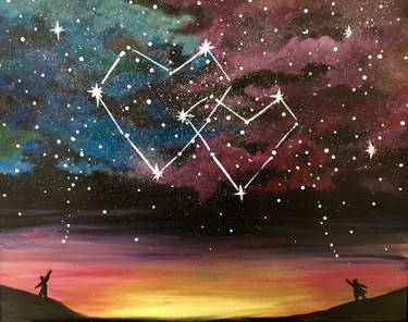 Written in the Stars — Painting